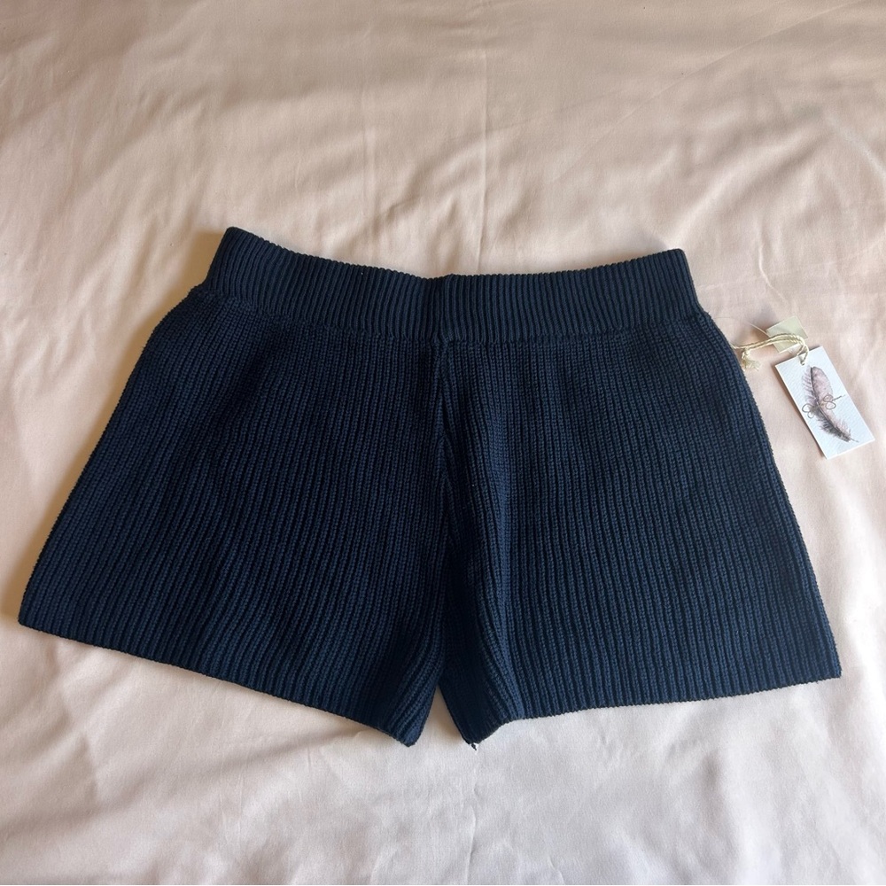 NWT Jessica Simpson Navy Knit Shorts - Size XL
